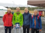 Håkon, Erland, Andreas og Sindre ØM 070919 1